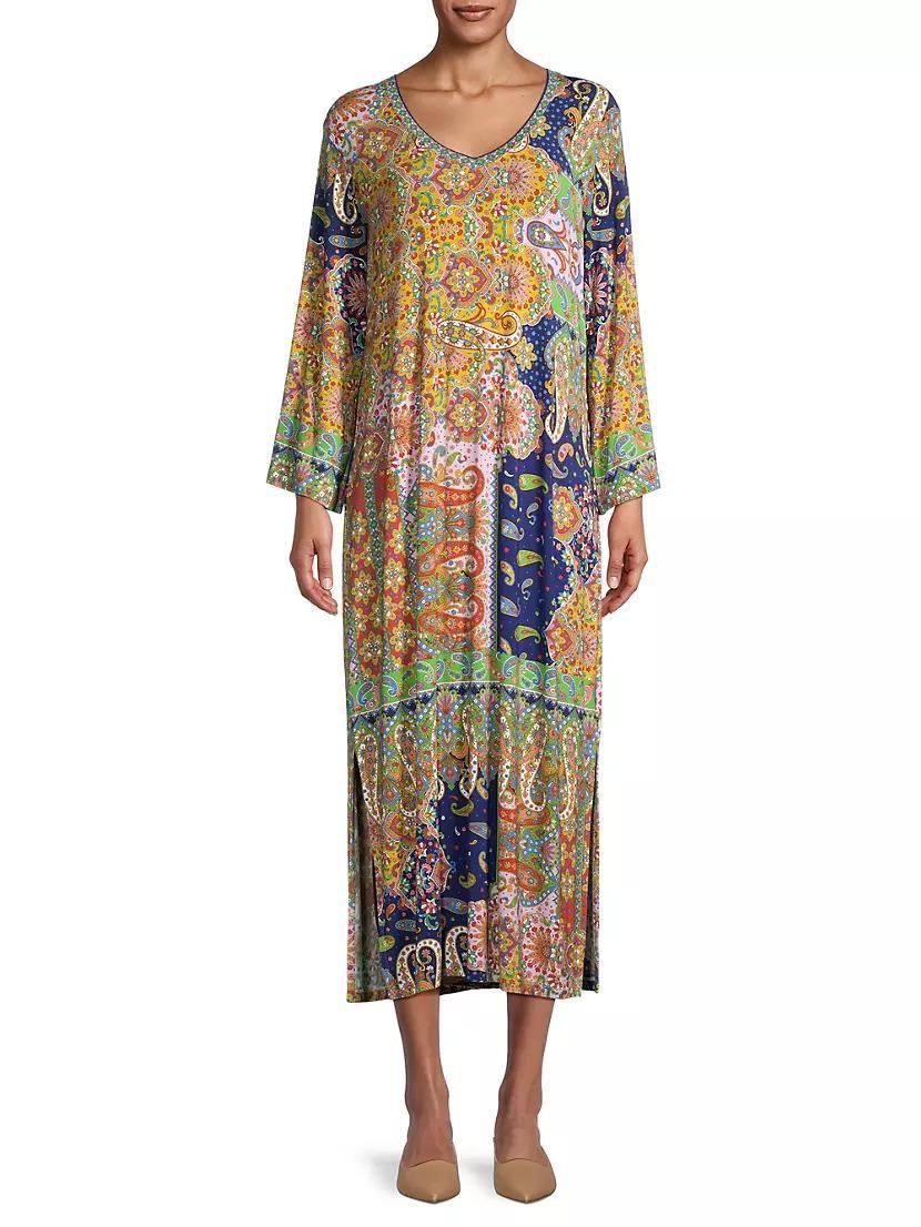 Breamar Night Paisley Maxi Dress Product Image