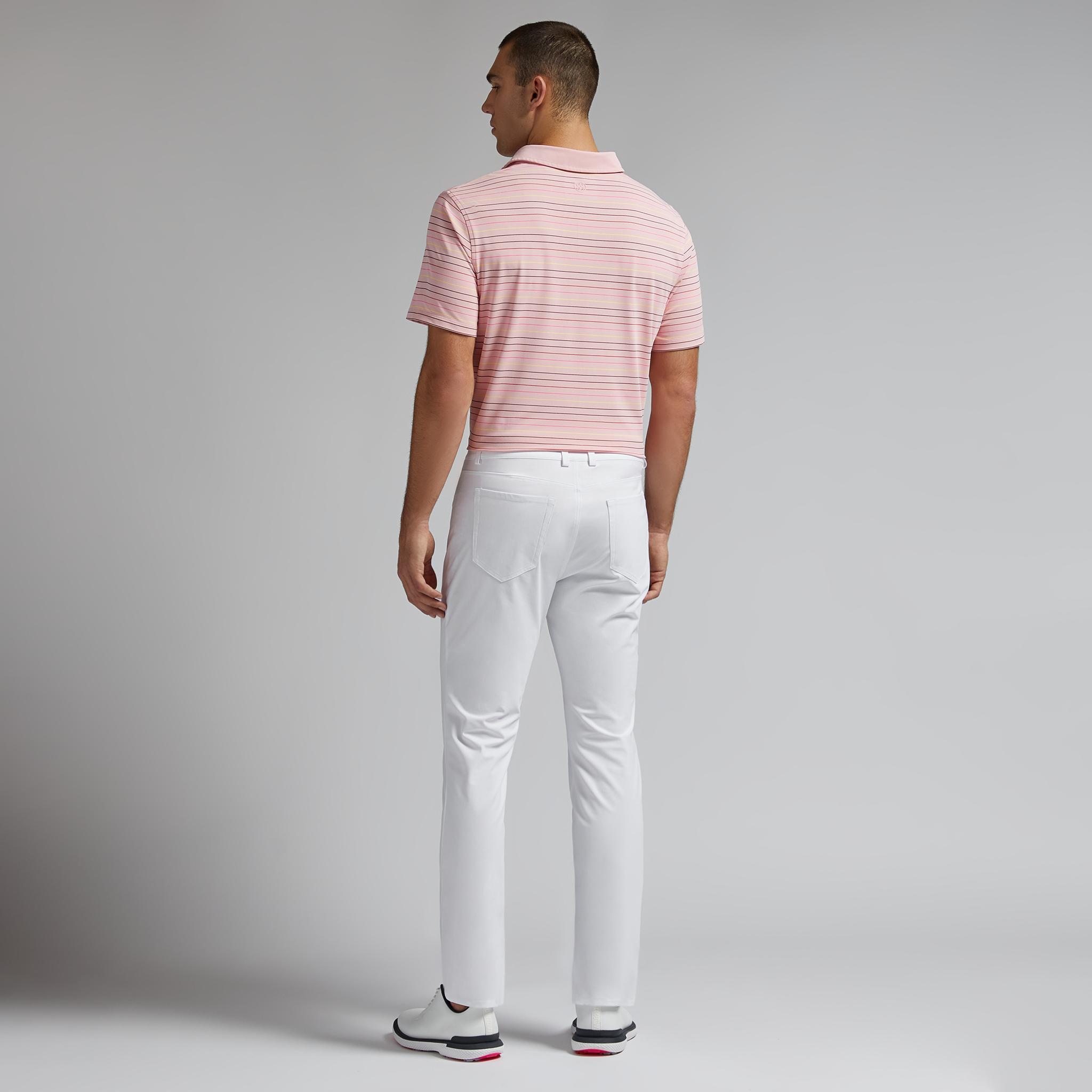 MULTI STRIPE TECH PIQUÉ POLO Product Image