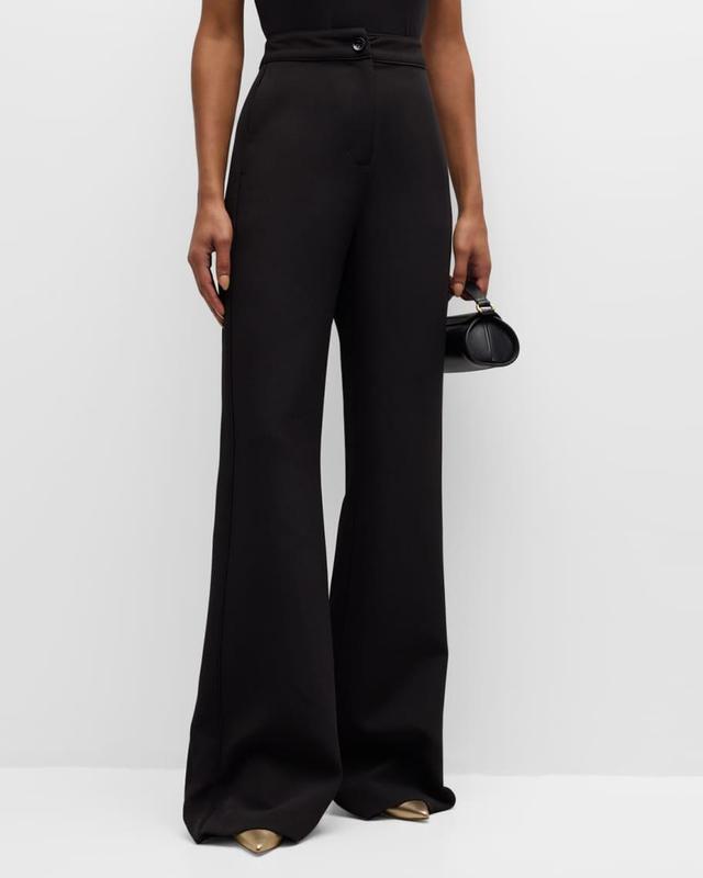 Valentina Side Stripe Wide-Leg Pants Product Image