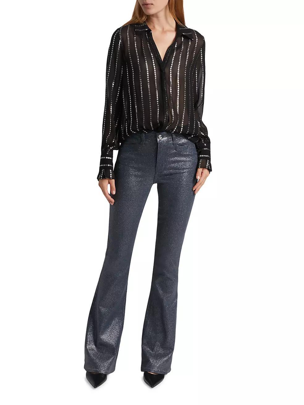 Sosa Shimmering Stripe Blouse Product Image