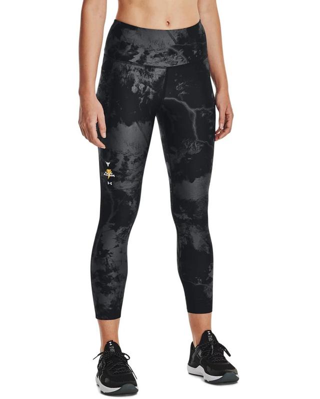 Women's Project Rock HeatGear® Black Adam Ankle Leggings Product Image