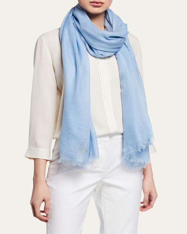 Womens Lightweight Cashmere Scarf Product Image