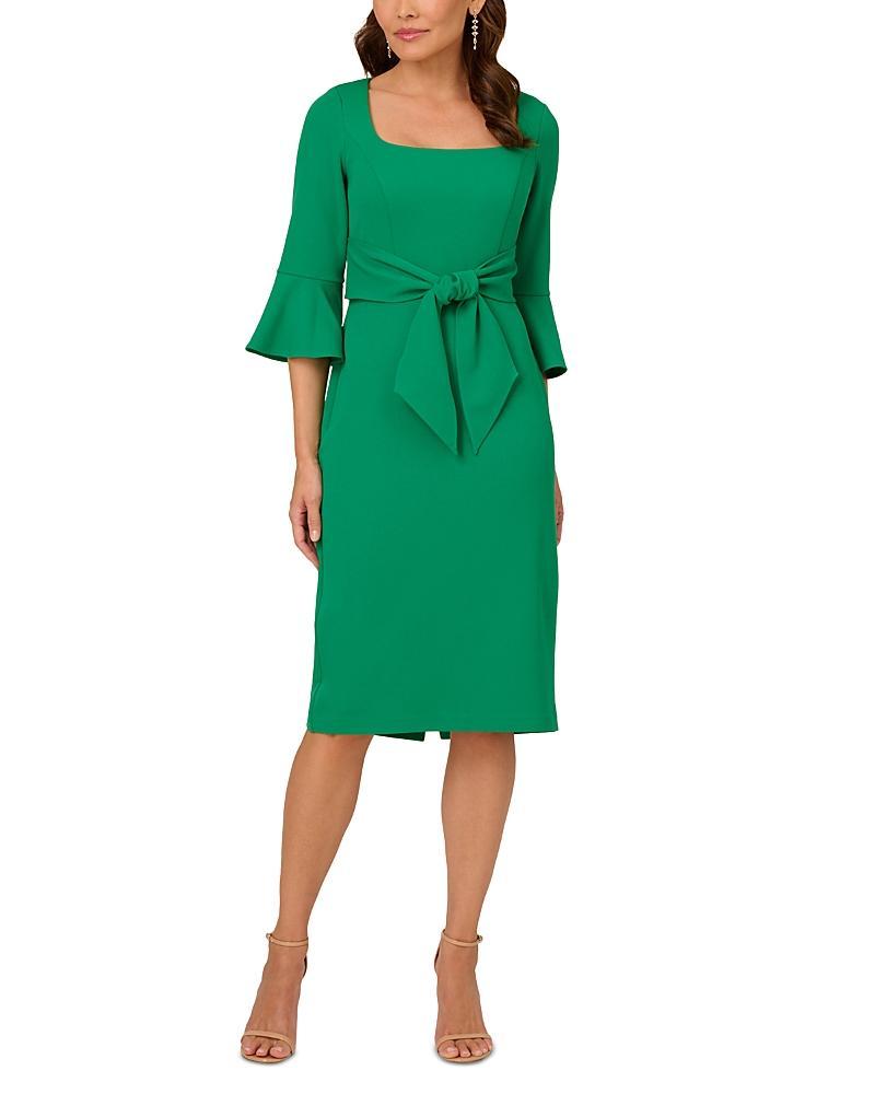 Adrianna Papell Bell Sleeve Tie Front Dress Product Image