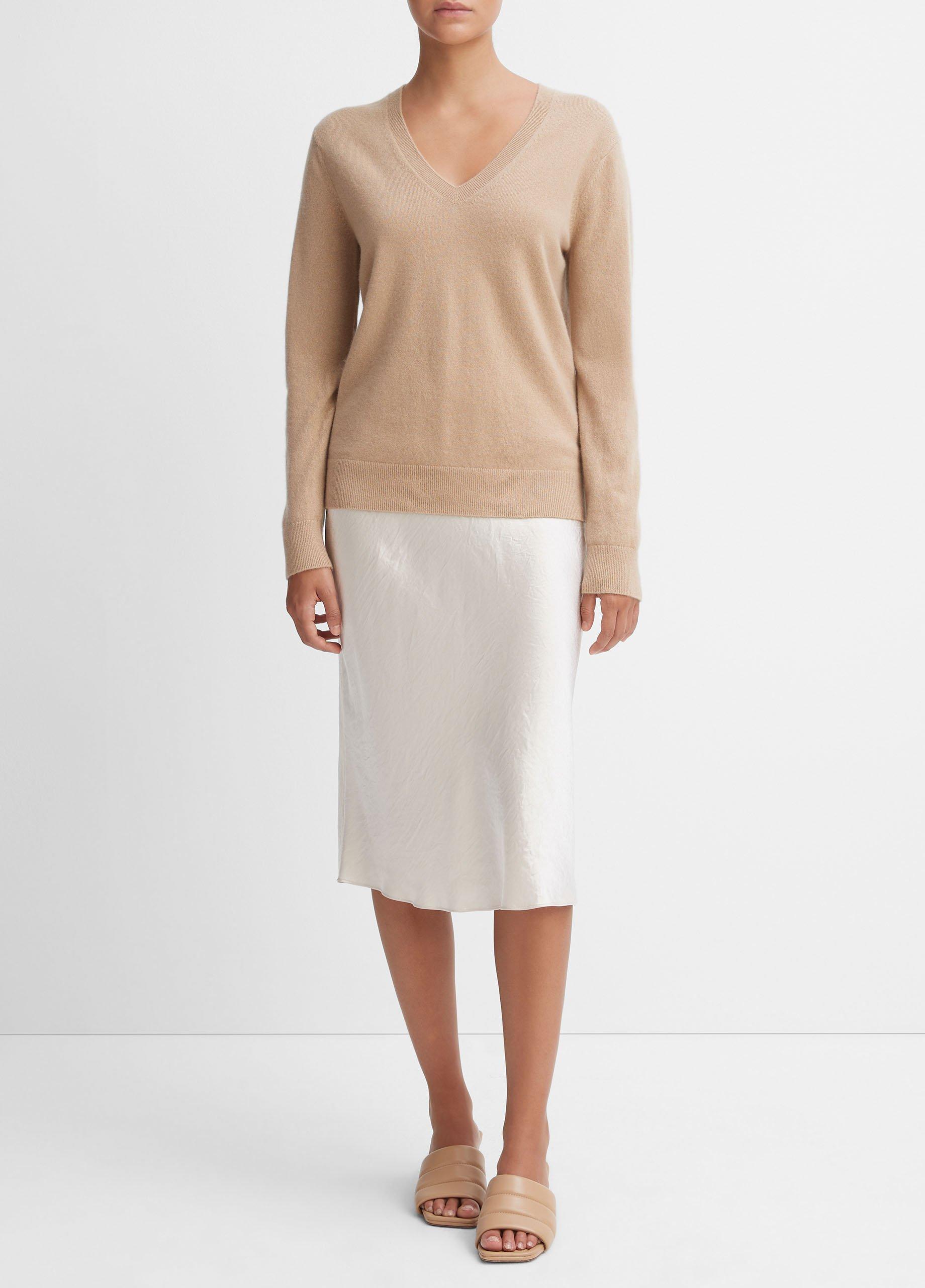 Cashmere Weekend V-Neck Sweater Product Image