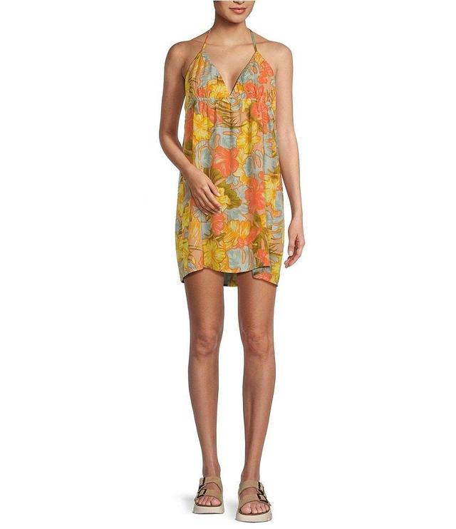 Volcom Tropical Spice Printed Sleeveless Dress Product Image