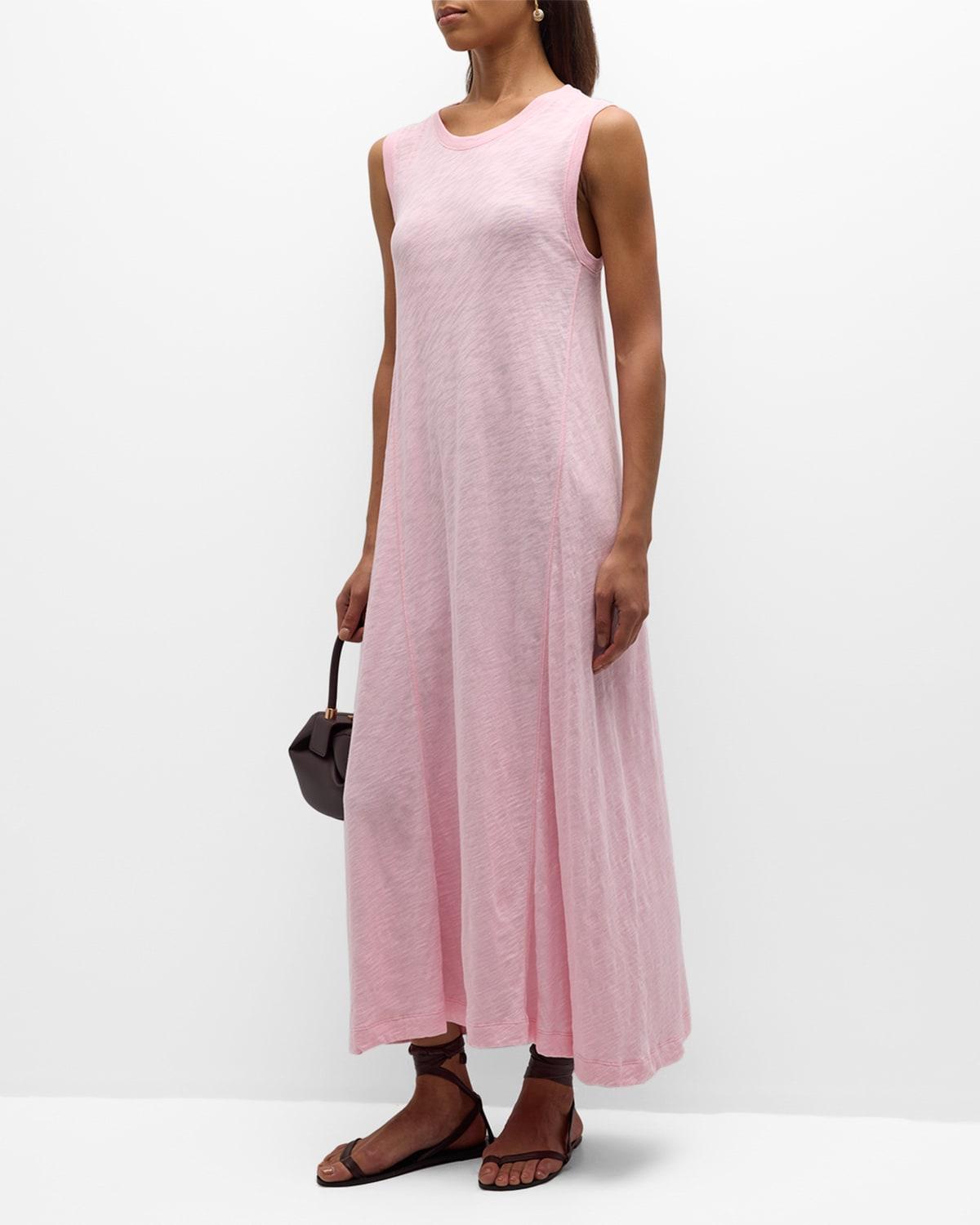 ATM Anthony Thomas Melillo Sleeveless Slub Jersey Dress Product Image