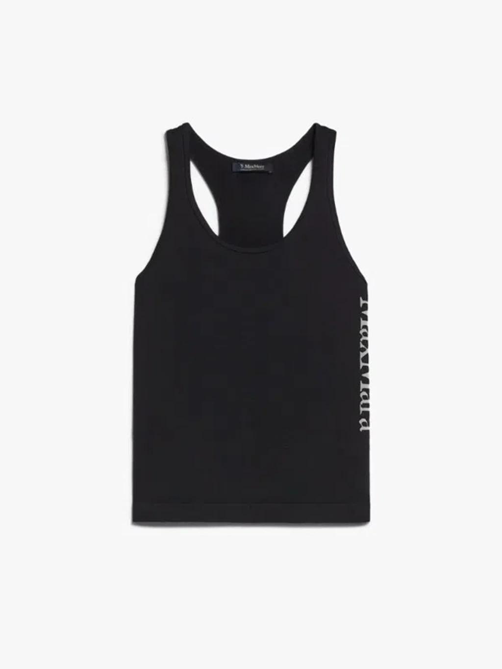 MAX MARA Black Sleeveless Top Product Image