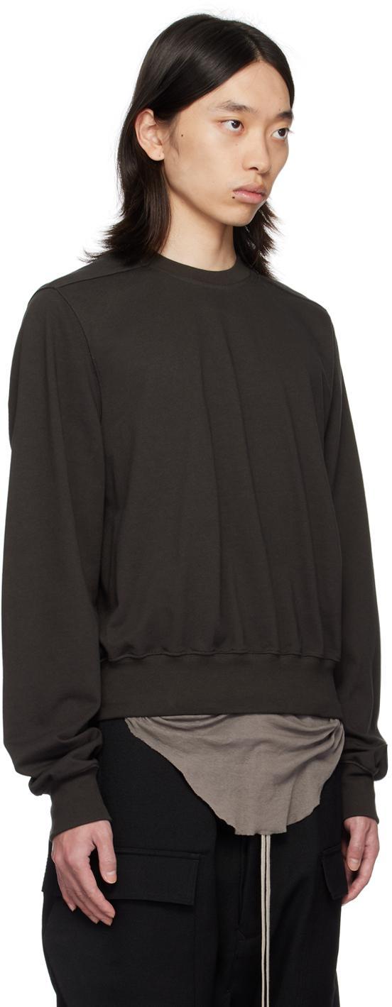 RICK OWENS Gray Porterville Crewneck Sweatshirt In 78 Drkdust Product Image