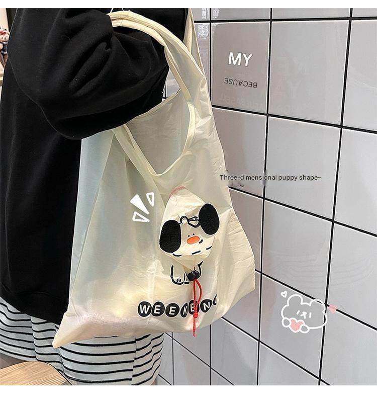 Dog Foldable Shopper Bag (Various Designs) Product Image