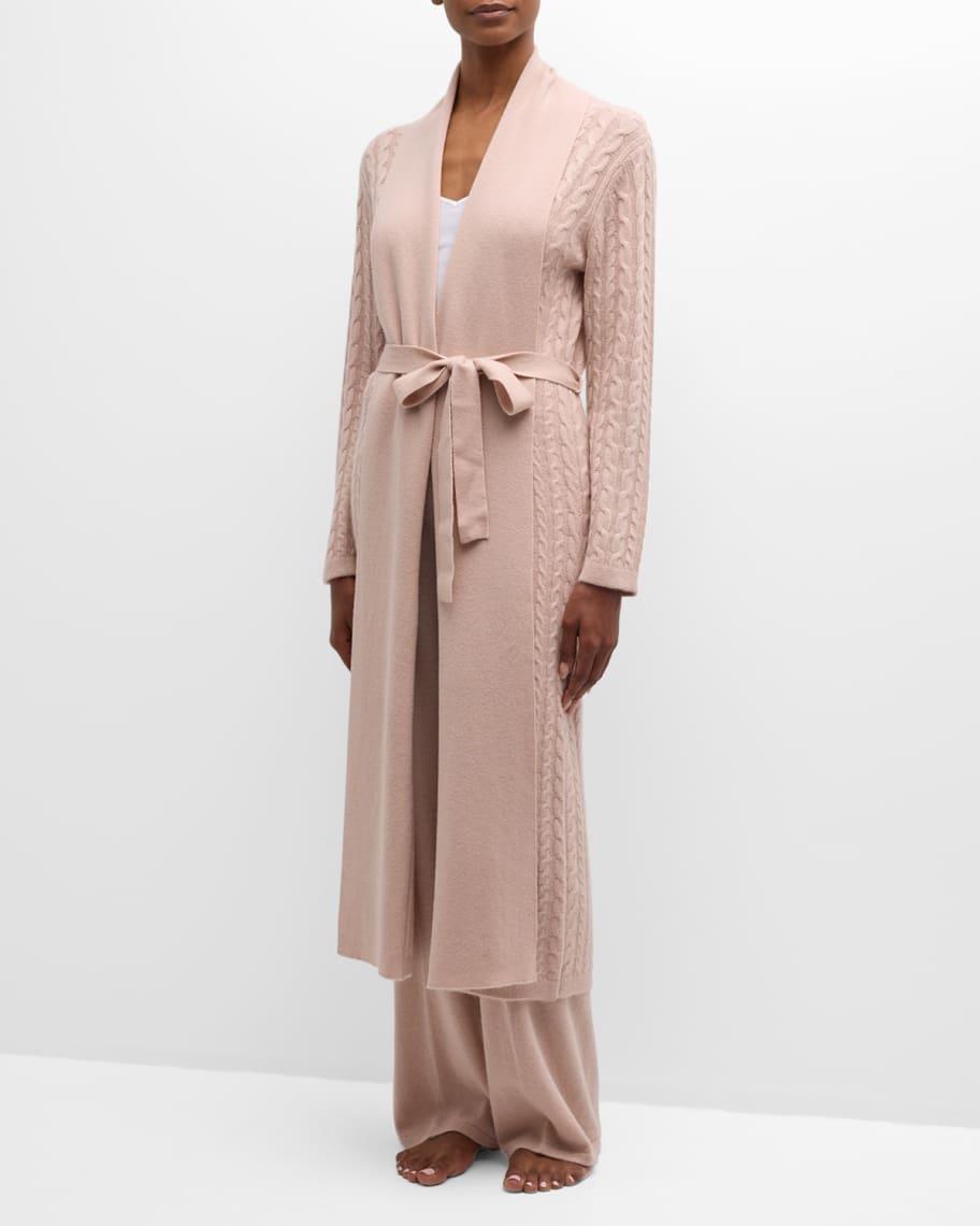 Cashmere Cable-Knit Robe product image