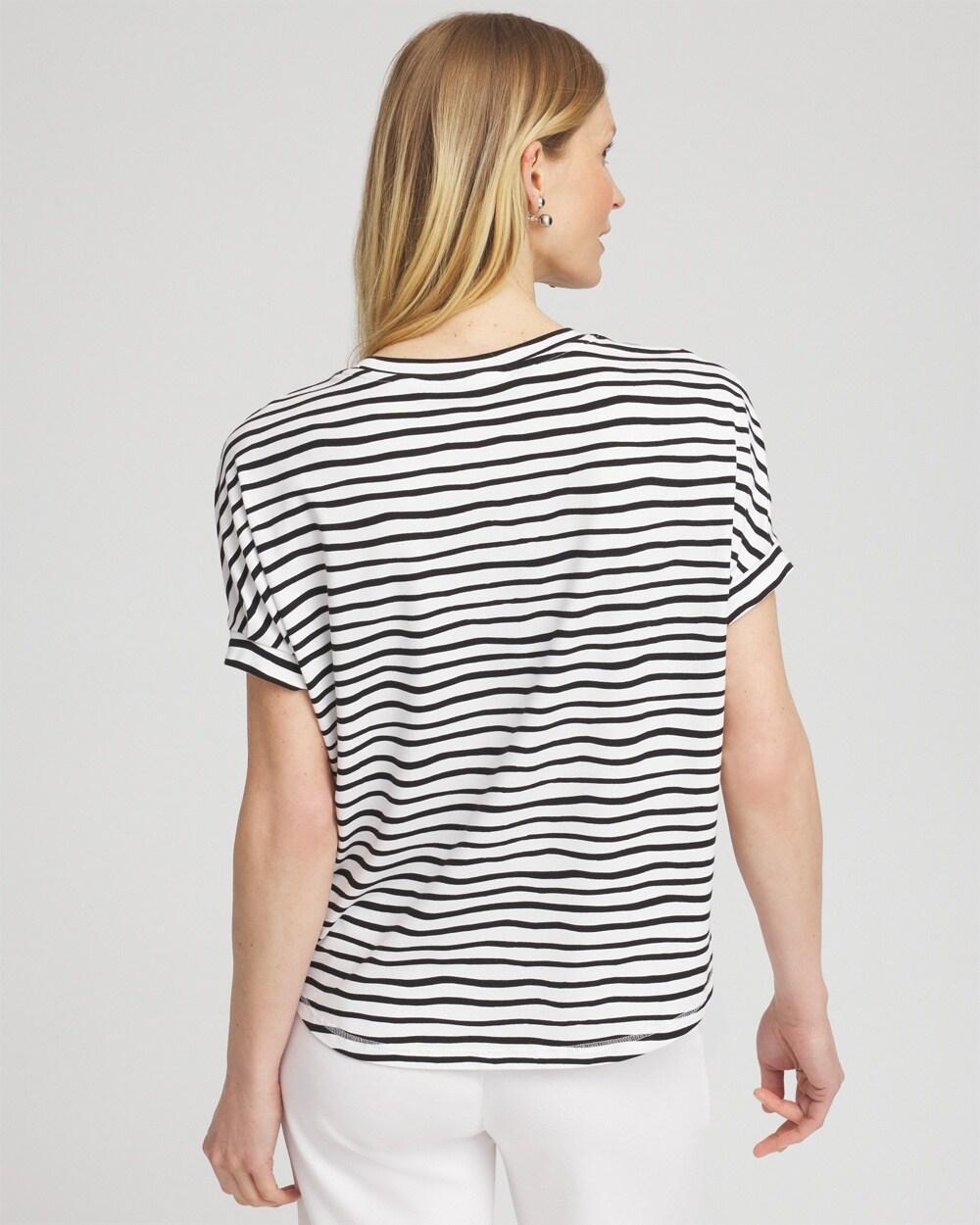 Zenergy® UPF Short Sleeve Stripe Tee Product Image