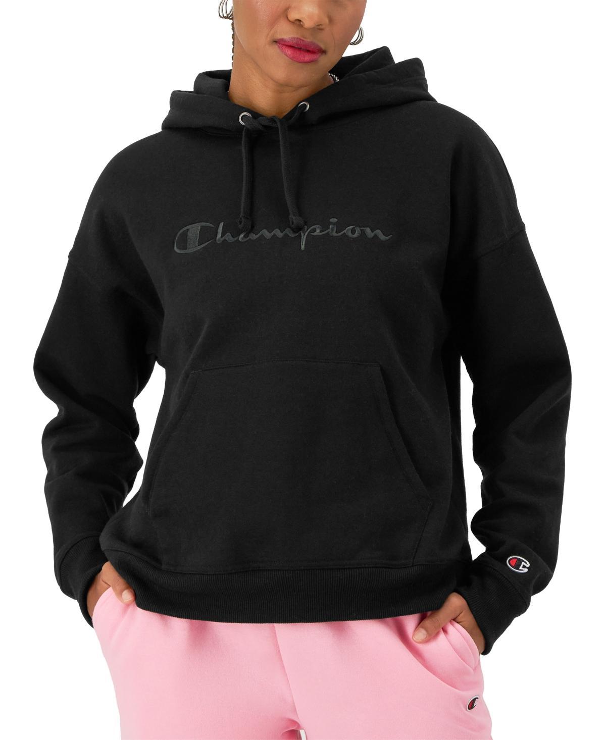 Champion Womens Powerblend Fleece Hoodie Sweatshirt Product Image