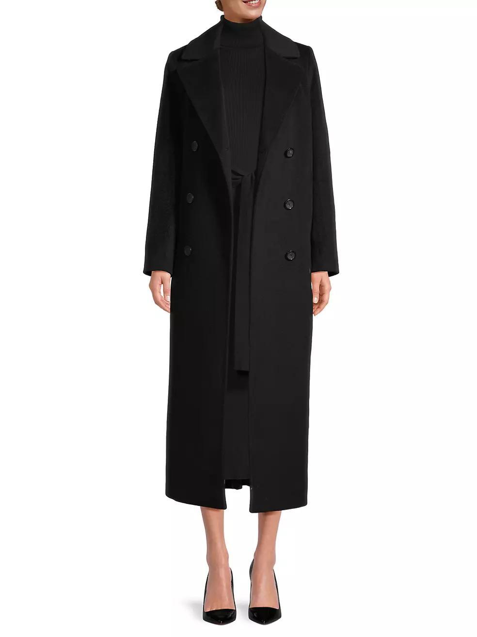 Double-Breasted Wool Coat Product Image