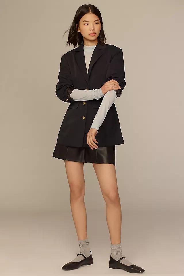 By Anthropologie Sculpted Blazer Product Image