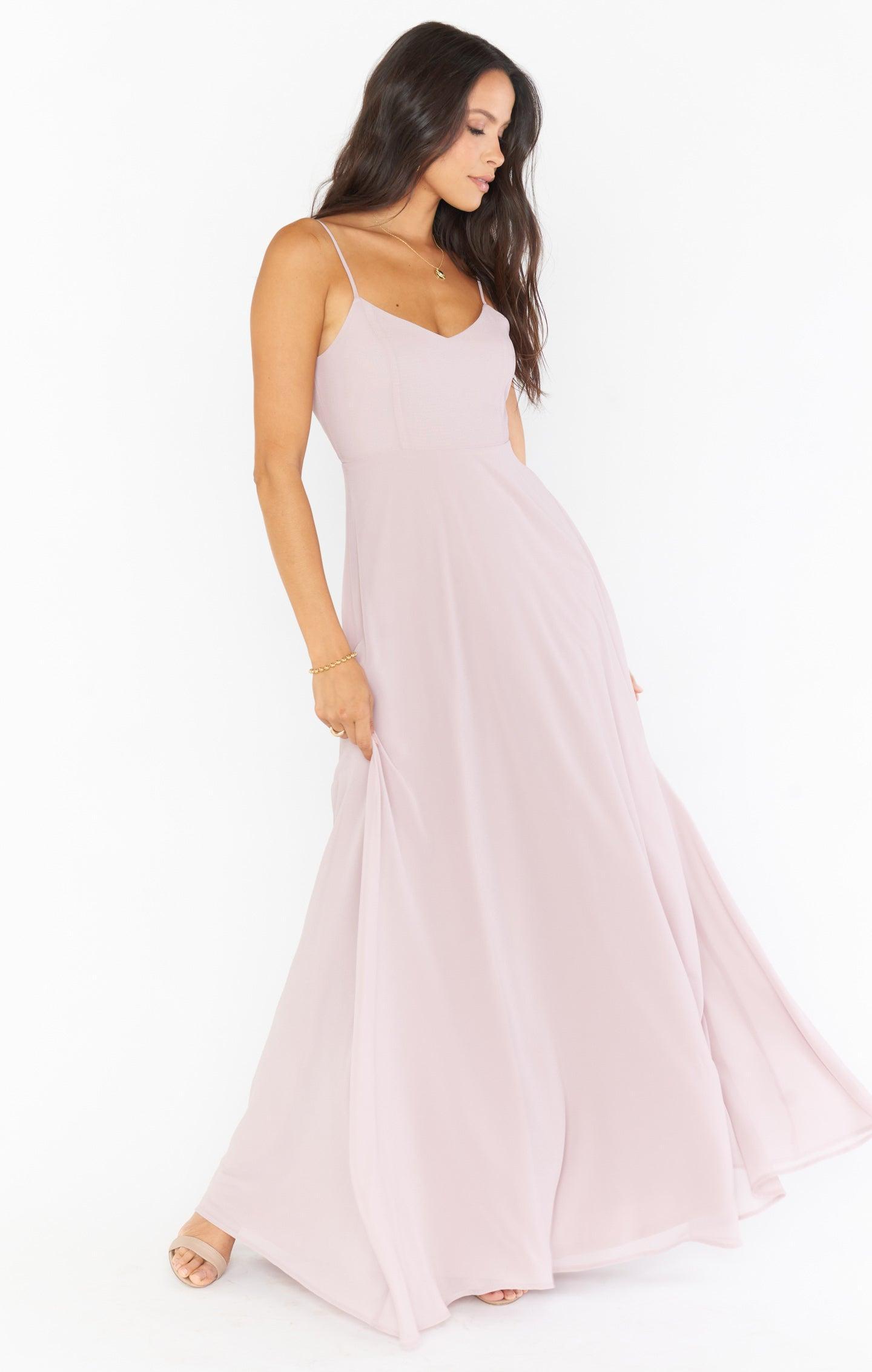 Faith Maxi Dress ~ Ivory Luxe Satin Product Image