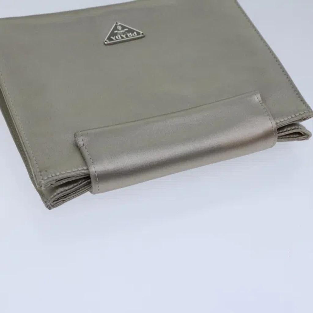 Grey Synthetic Clutch Bag () Product Image