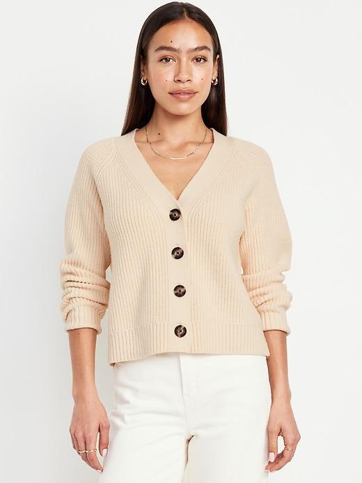 Shaker Stitch Cardigan Product Image