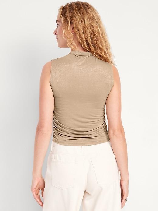 Ruched Shine Top Product Image