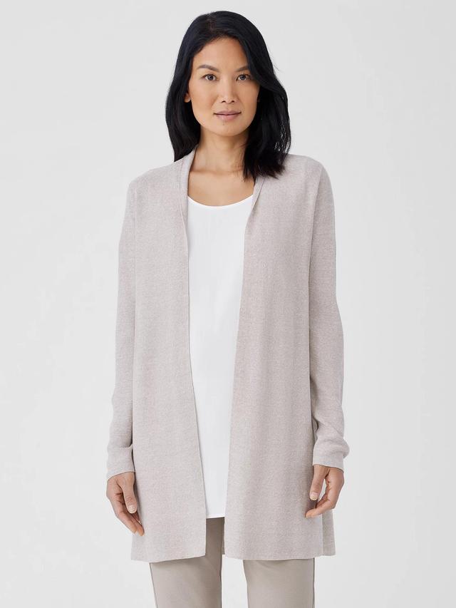 EILEEN FISHER Organic Linen Cotton Cardiganfemale Product Image