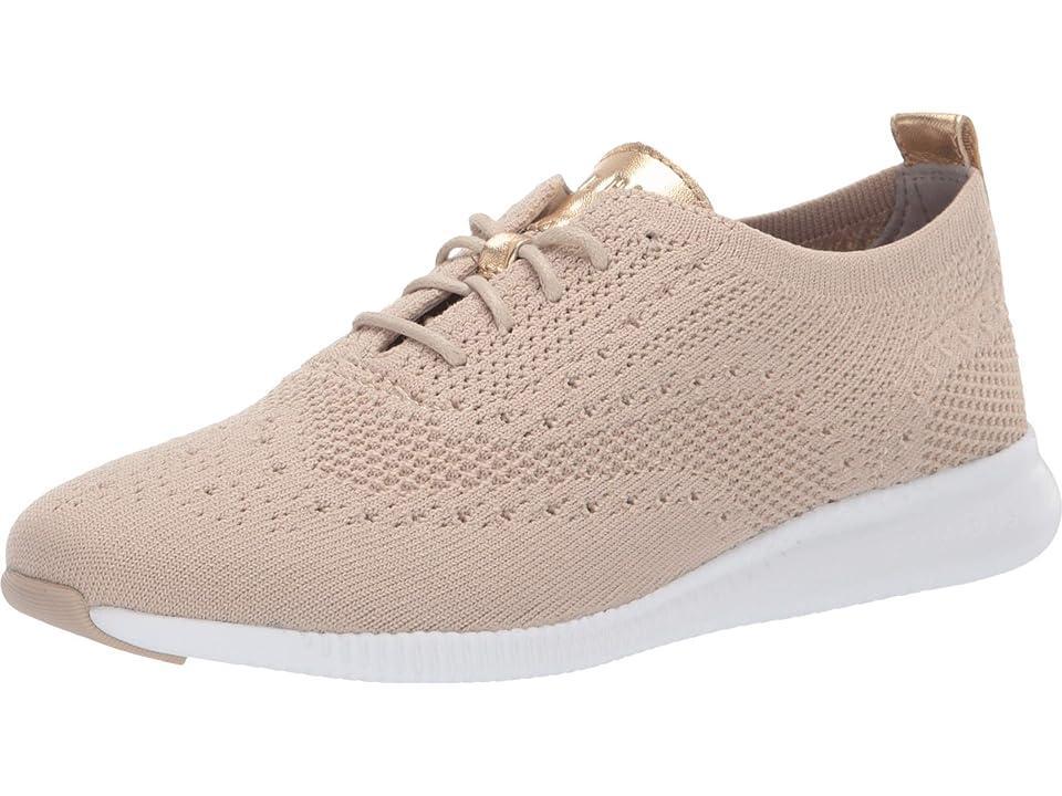 Cole Haan 2.Zerogrand Stitchlite Oxford (Rye Knit/Optic White) Women's Shoes Product Image