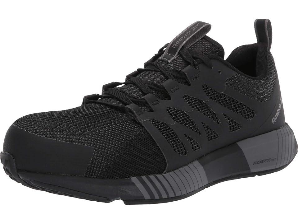 Reebok Work Fusion Flexweave Cage Composite Toe Grey) Men's Shoes Product Image