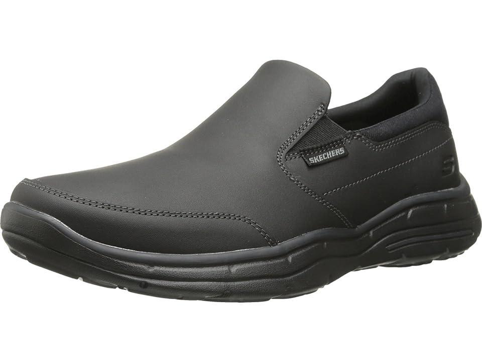 SKECHERS Relaxed Fit Glides Calculous Men's Slip on Shoes Product Image