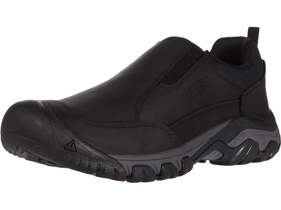 KEEN Targhee III Slip-On (Black/Magnet) Men's Shoes Product Image