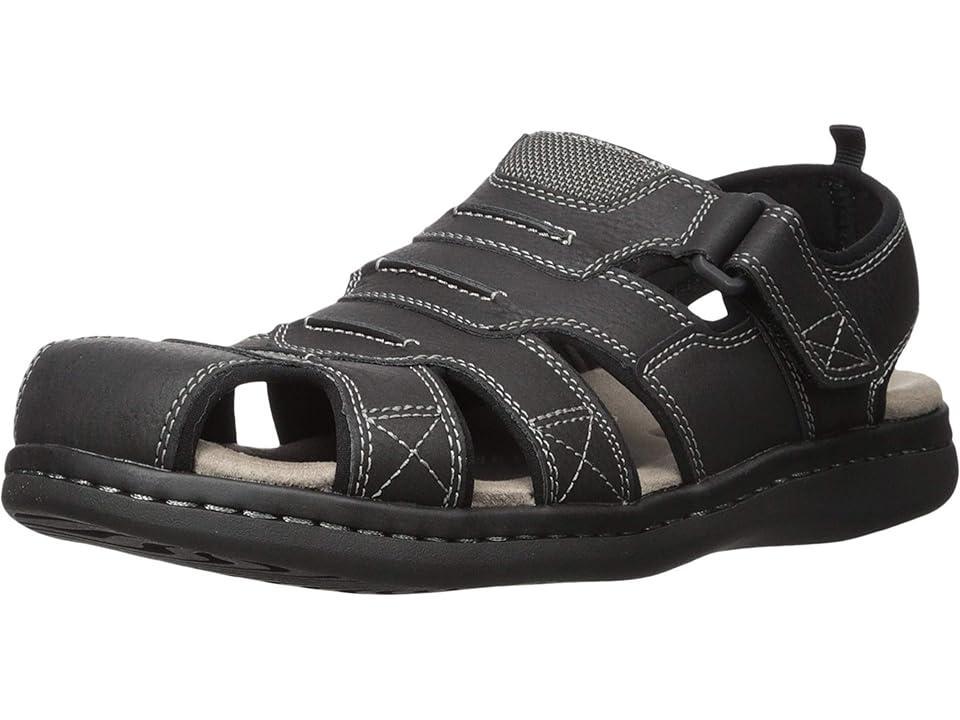 Dockers Searose Outdoor Mens Fisherman Sandals Black Product Image