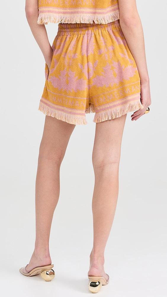 Zimmermann Wylie Toweling Shorts | Shopbop Product Image