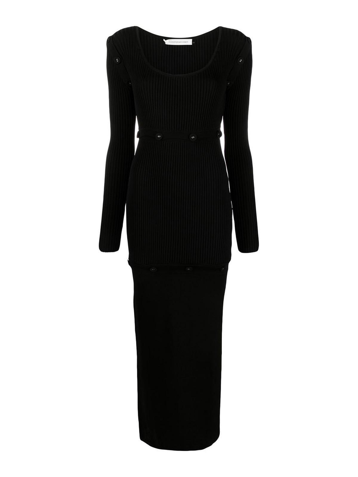 CHRISTOPHER ESBER Dresses Black Product Image