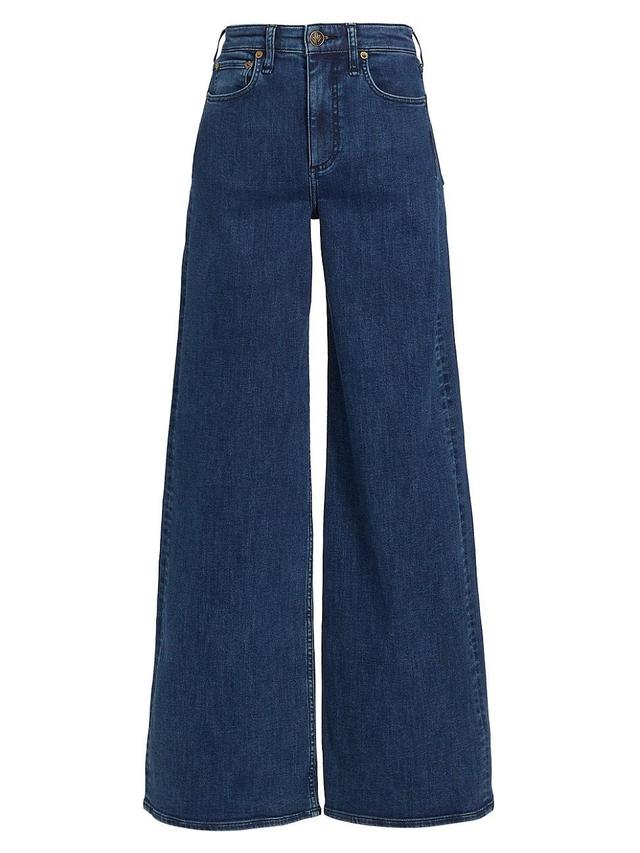 Womens Sofie Wide-Leg Jeans Product Image