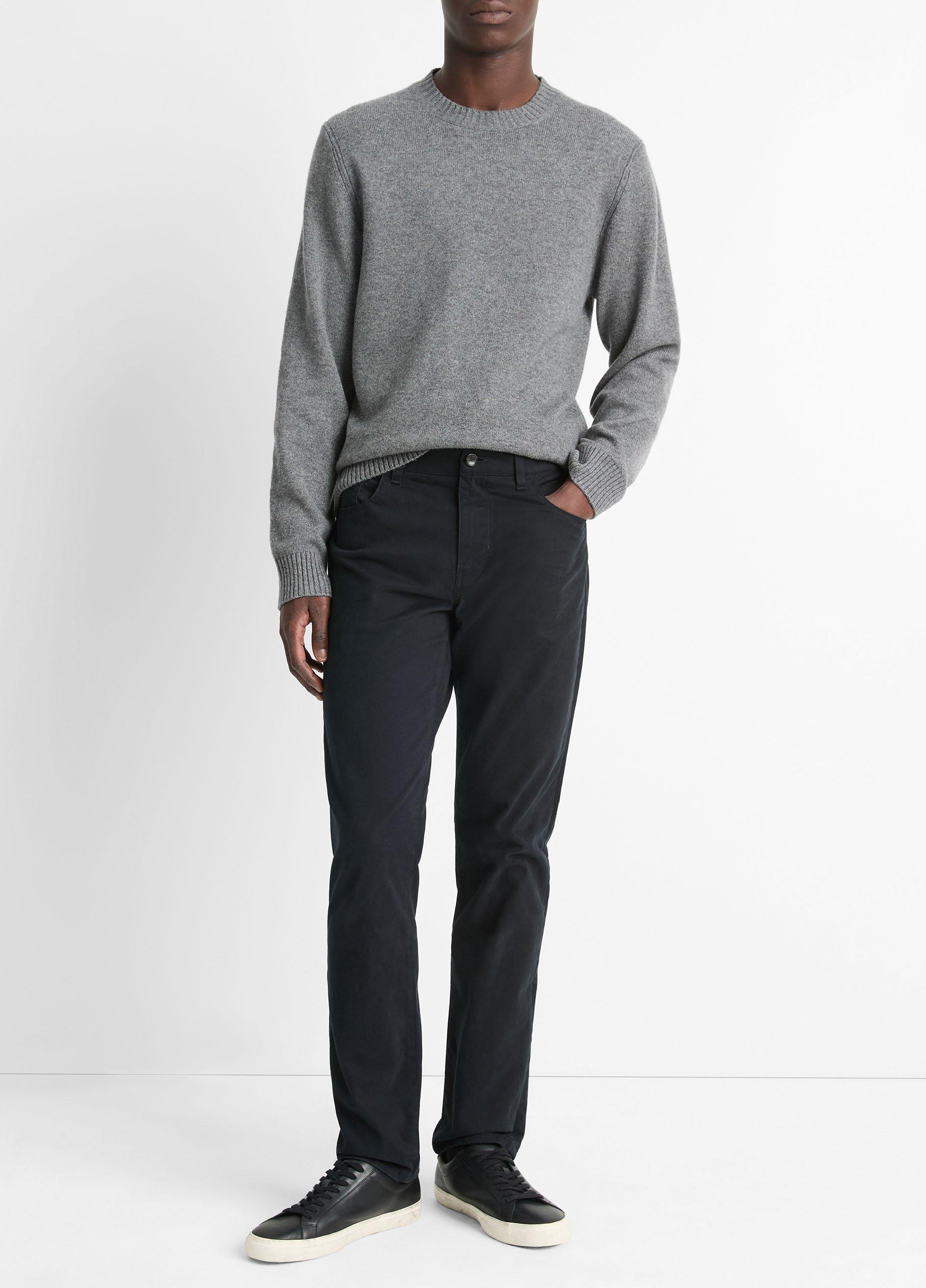 Dylan Slim 5-Pocket Peached Stretch-Cotton Pant Product Image