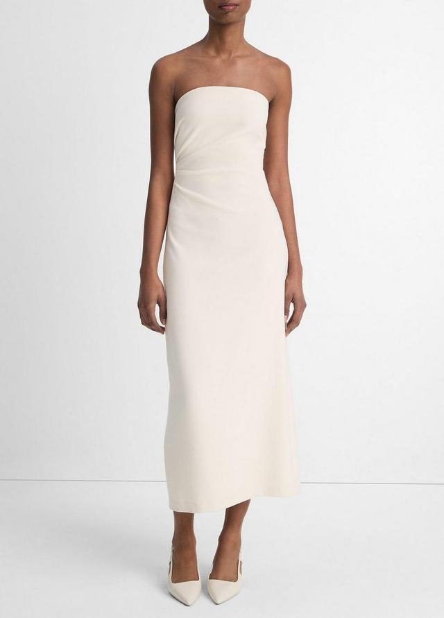 Strapless Draped Dress Product Image