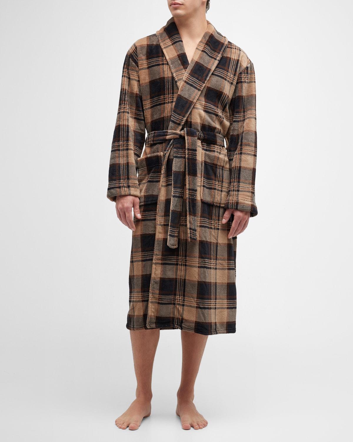 Majestic International Plaid Fleece Robe Product Image