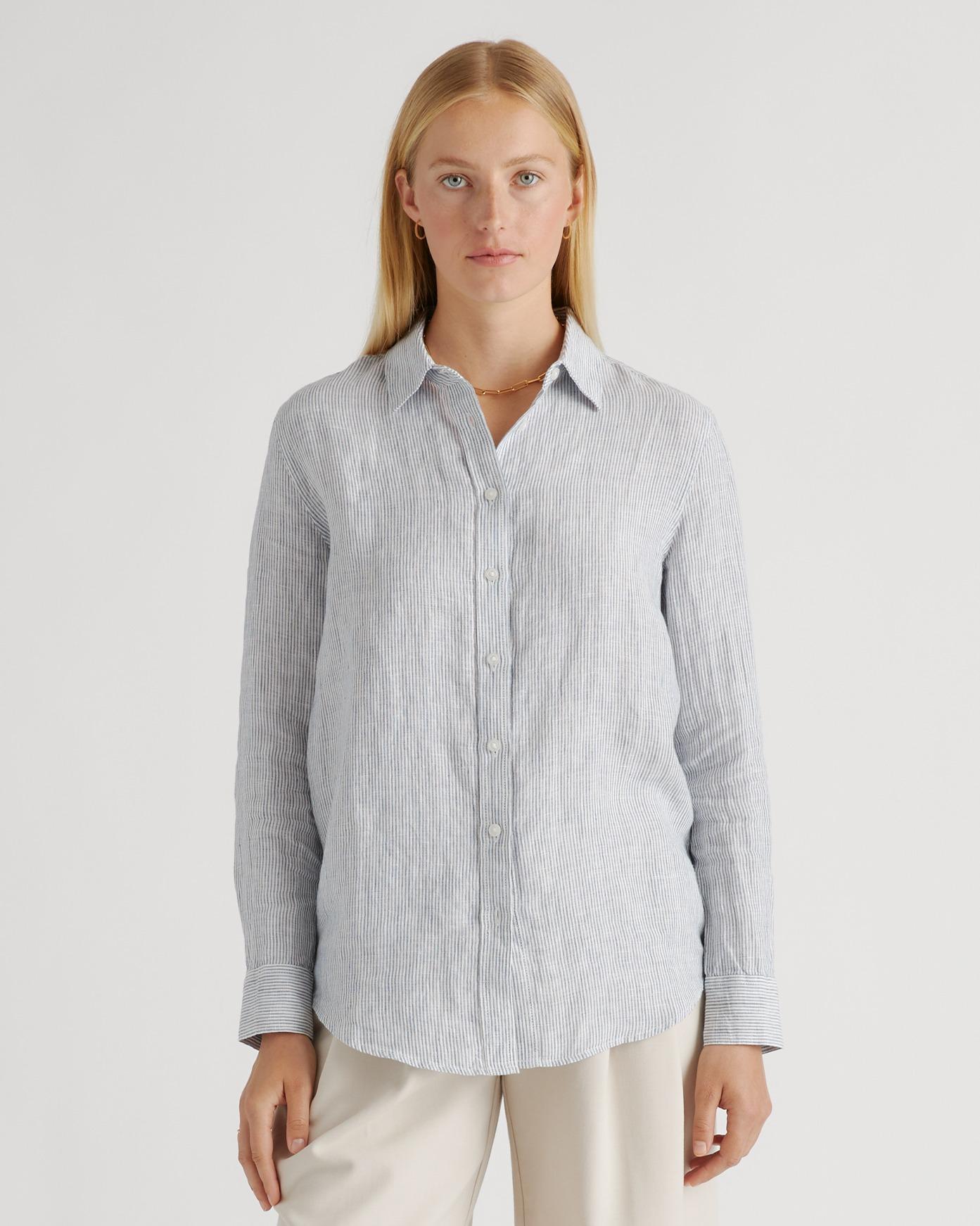 100% European Linen Shirt | Quince Product Image