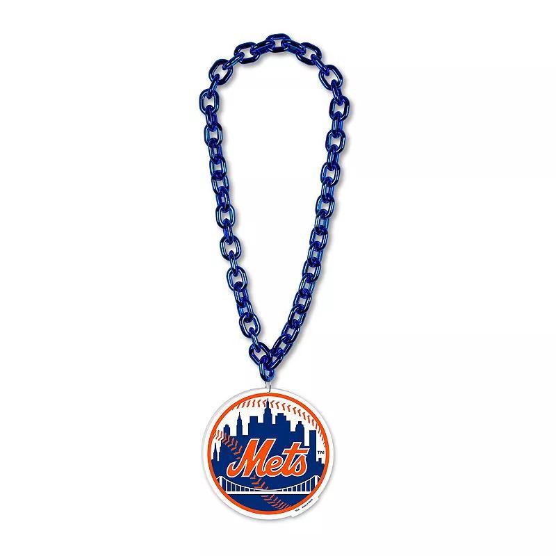 WinCraft New York Mets Big Chain Logo Necklace, Mens, Team Product Image