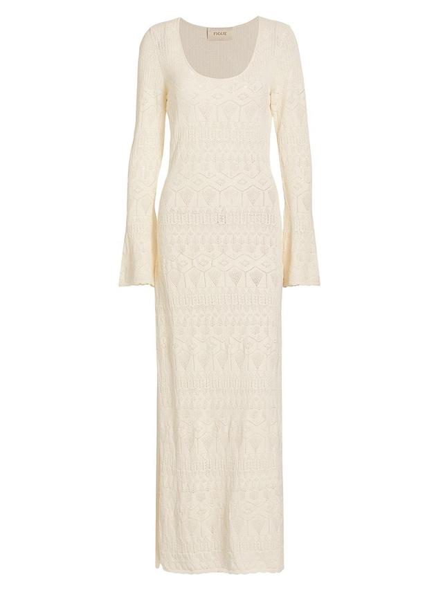 Womens Amanda Pointelle-Knit Dress Product Image