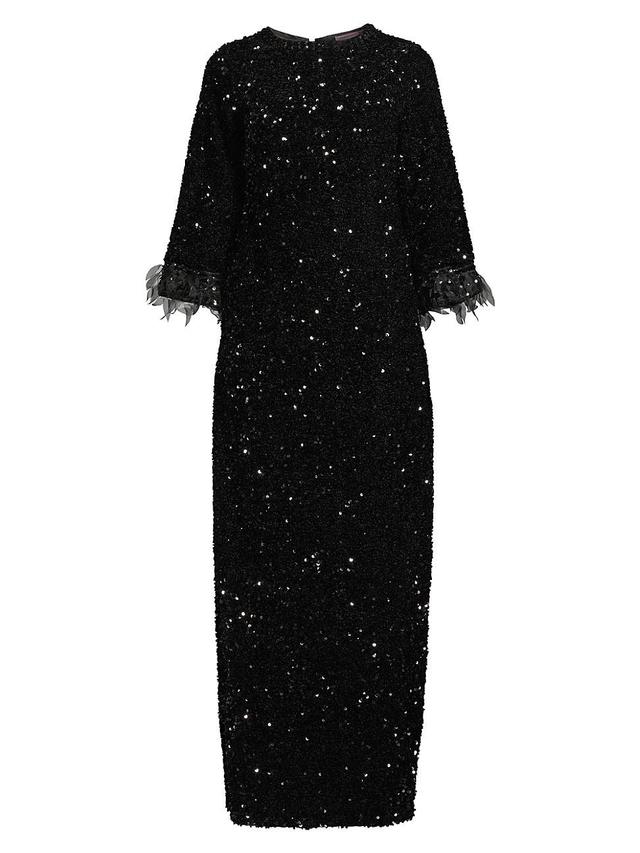 Womens Regina Sequin Sheath Dress Product Image