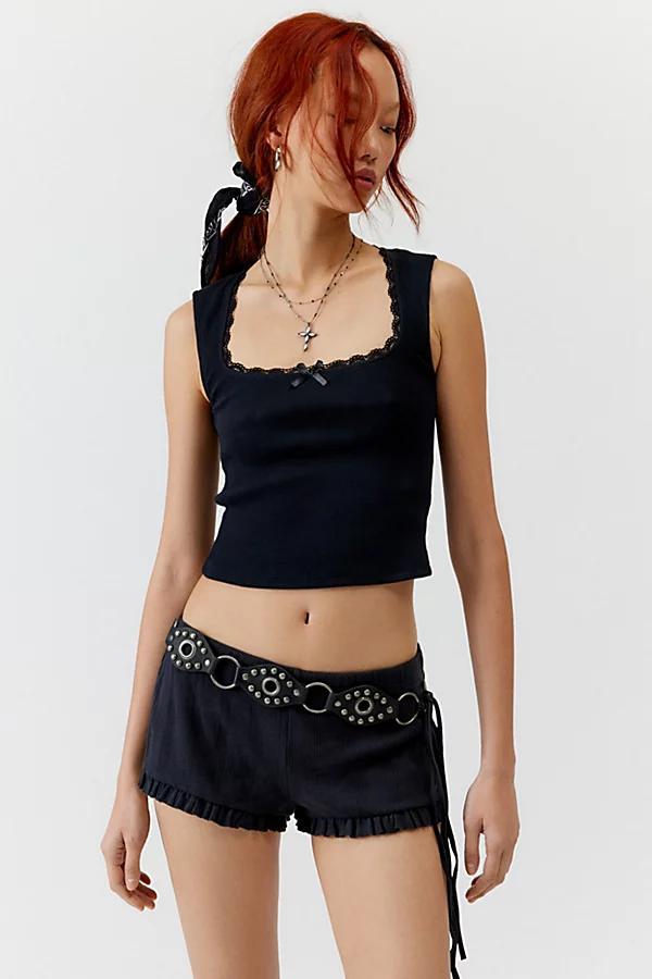 Motel Jinila Cropped Tank Top Womens at Urban Outfitters Product Image