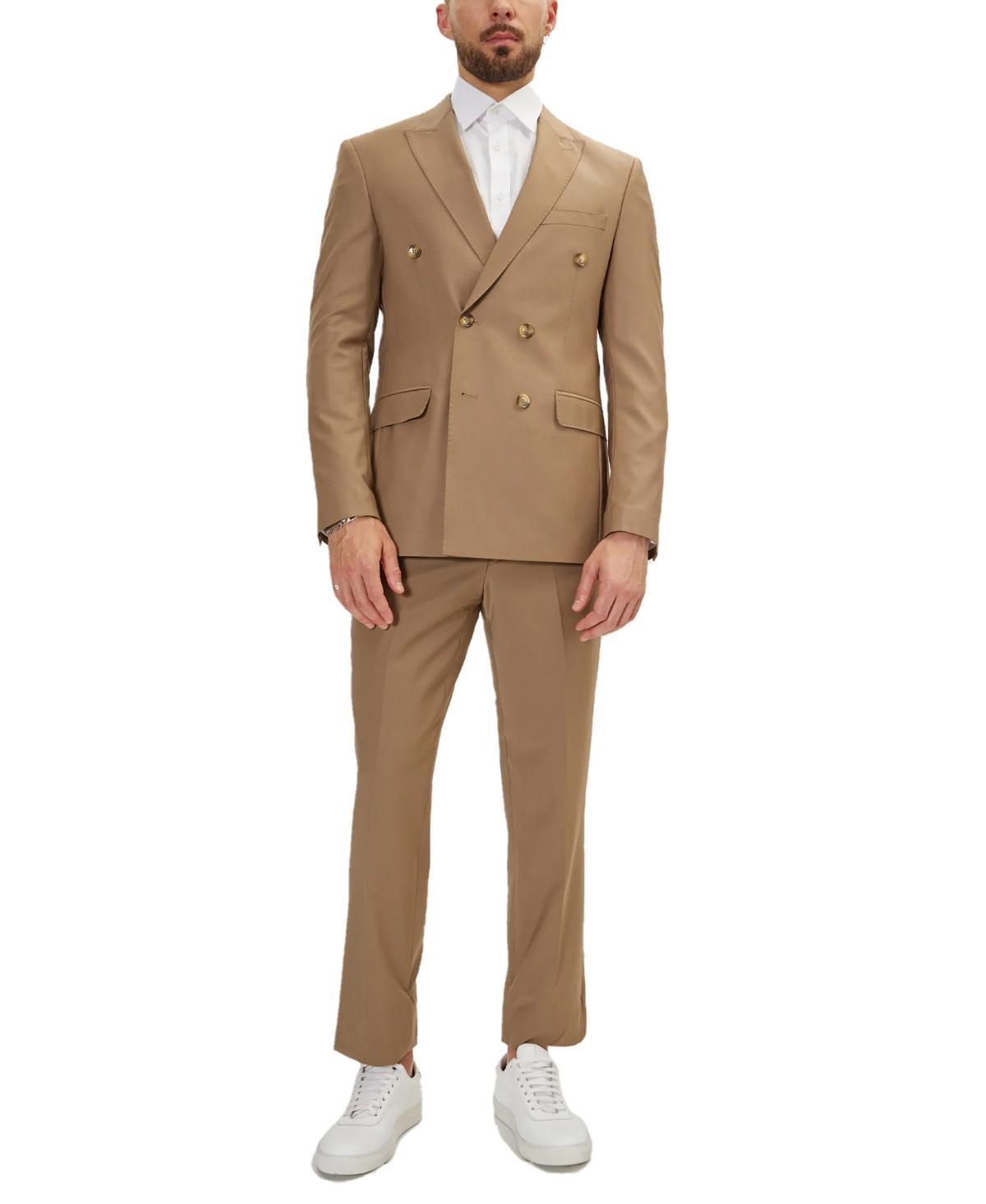 Ron Tomson Mens Modern Double Breasted, 2-Piece Suit Set Product Image