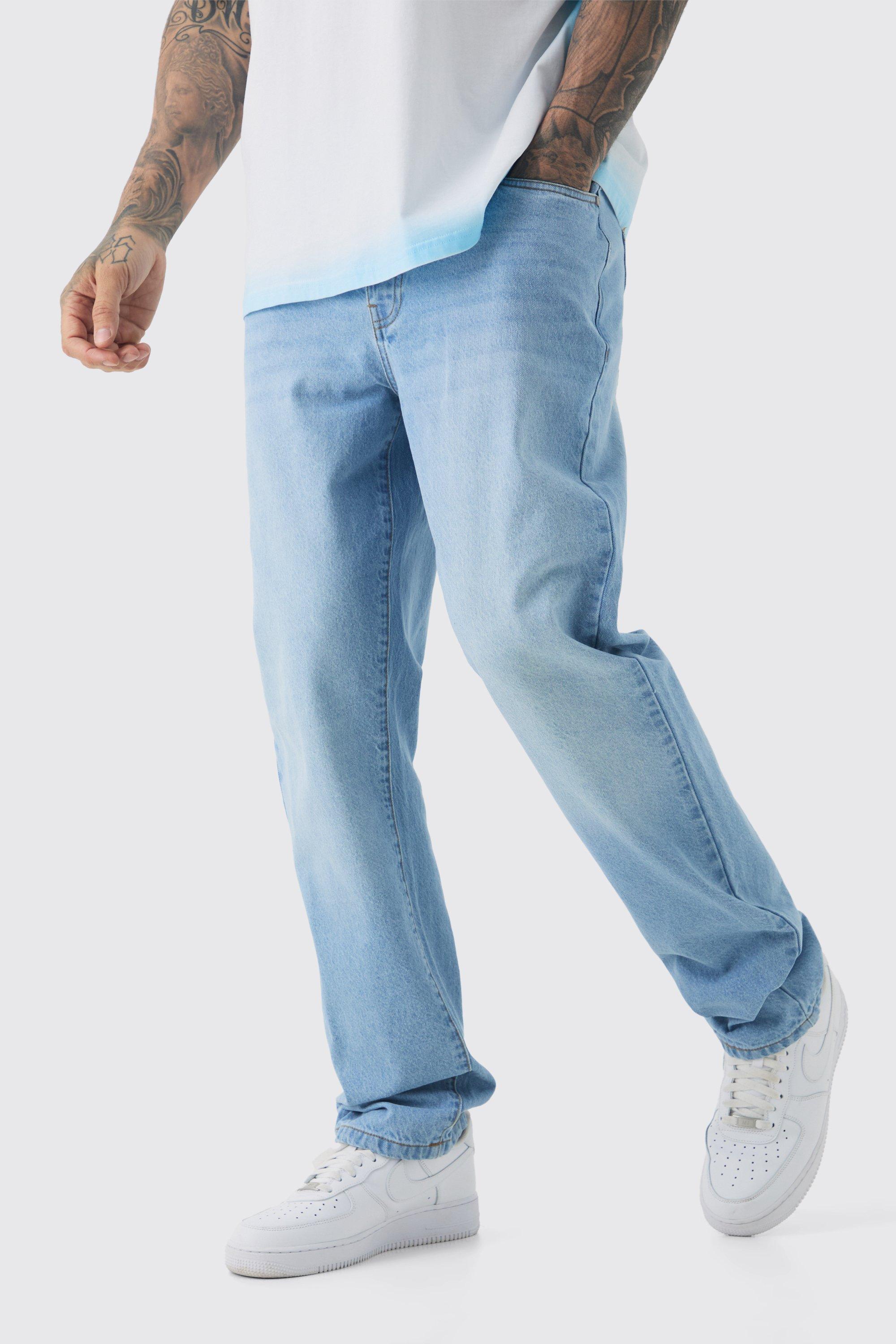 Tall Straight Rigid Jean | boohooMAN USA Product Image