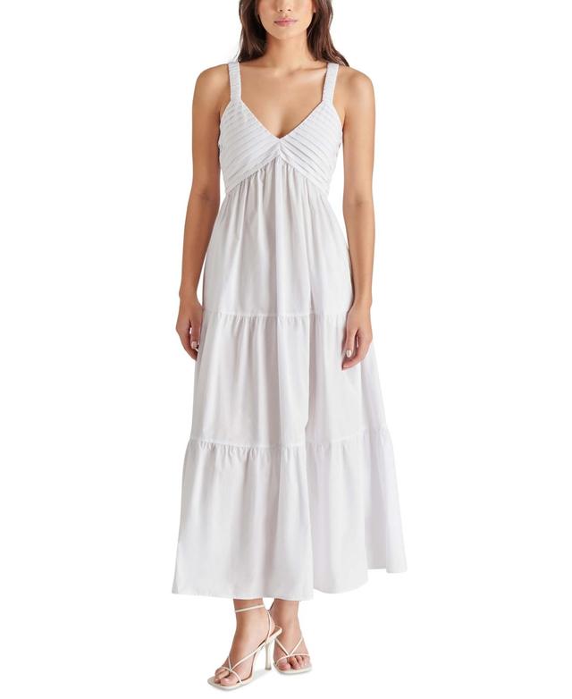 Steve Madden Womens Eliora Tiered Maxi Dress Product Image