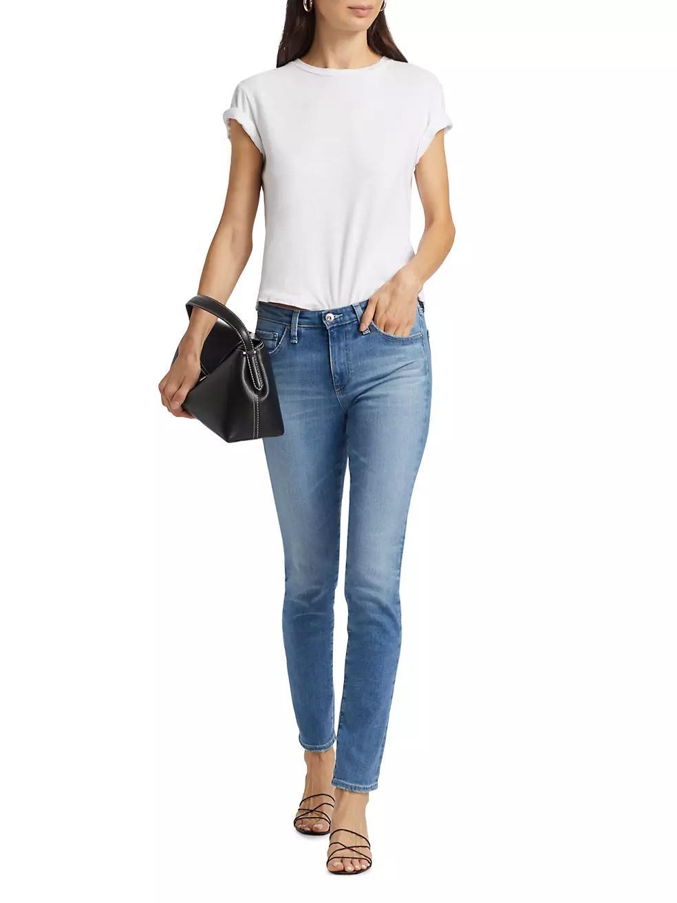 Womens Prima Low-Rise Stretch Skinny Jeans Product Image