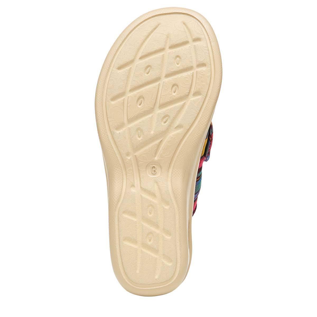 BZees Smile Wedge Slide Sandal Product Image