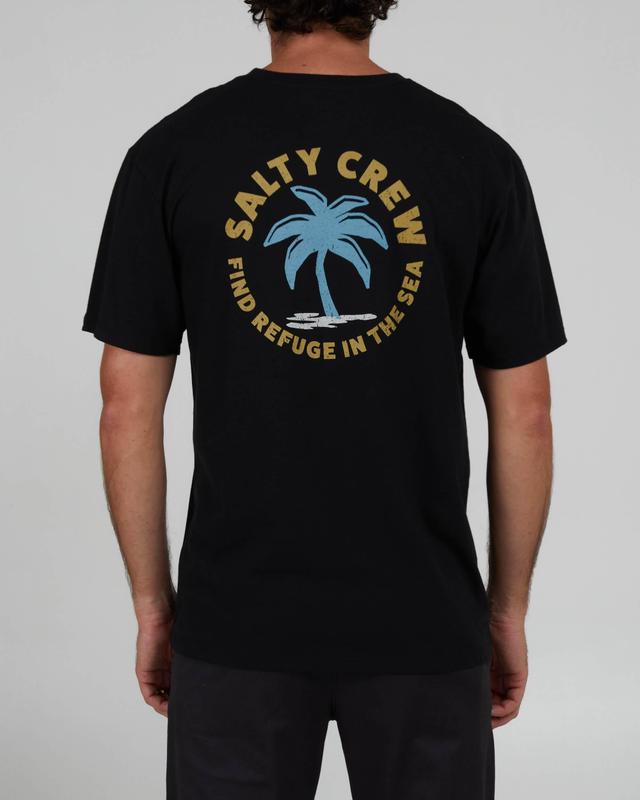 TROPICS PREMIUM S/S TEE - Black Product Image