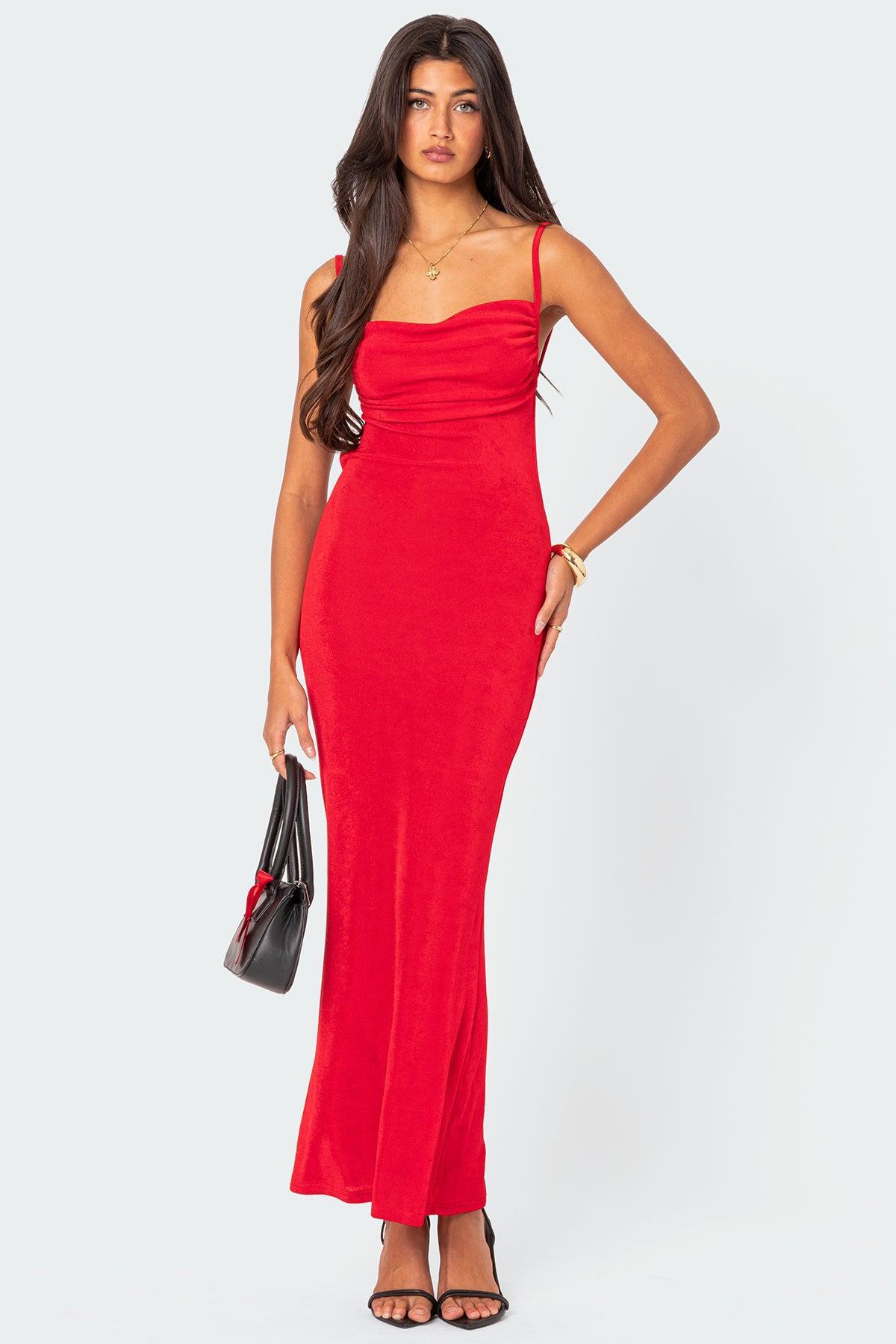 Clea Open Back Maxi Dress Product Image