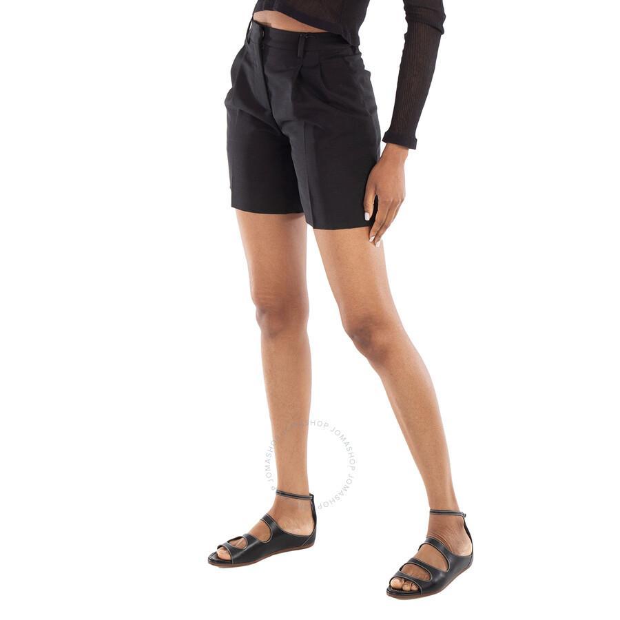 BURBERRY Ladies Black Rosalie Shorts Product Image