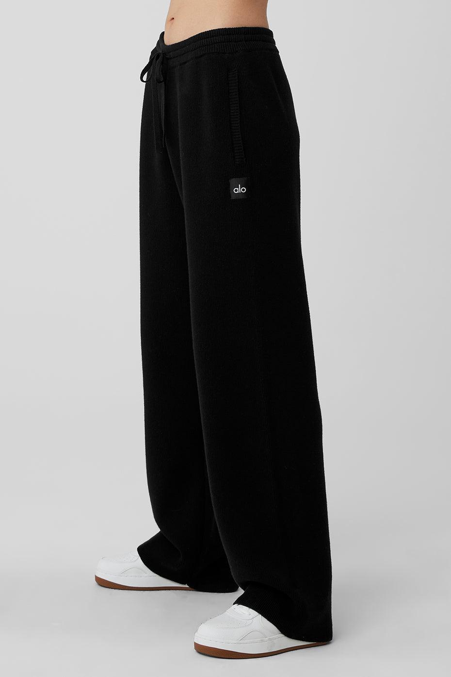 Scholar Straight Leg Sweatpant - Black Female Product Image