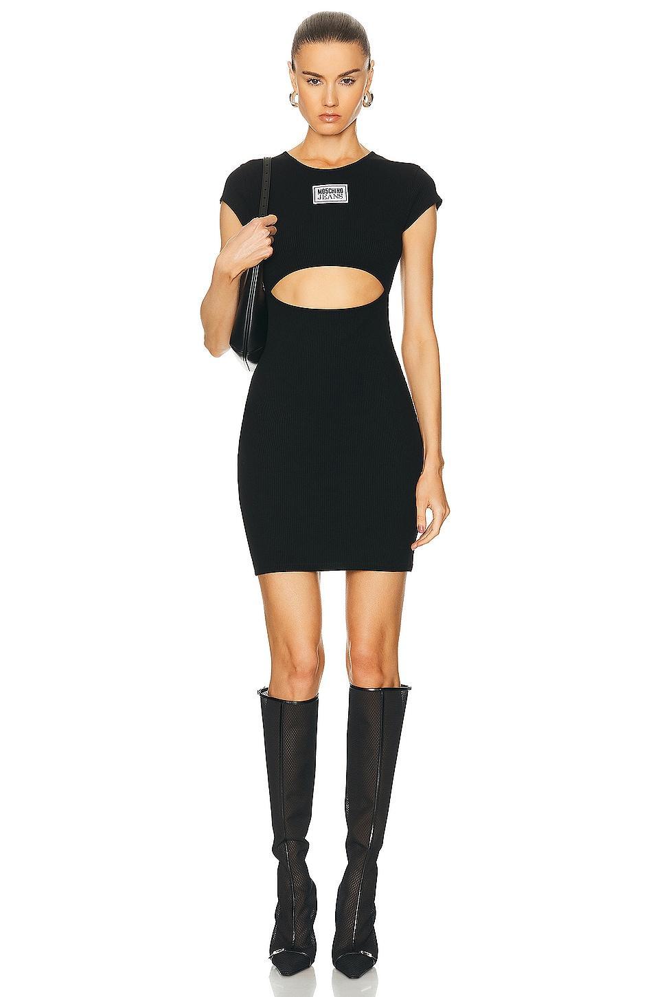 Moschino Jeans Cut Out T-shirt Mini Dress Product Image