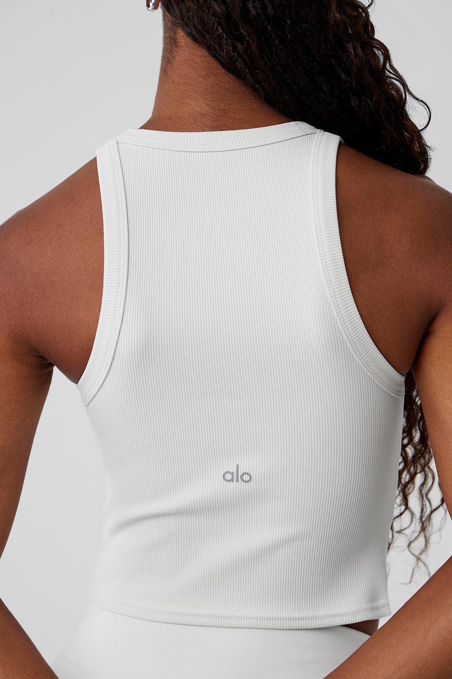 Alo Yoga | Goddess Ribbed Go-To Tank Top Product Image